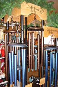 Wind chimes, bird houses, Christmas candles, and more at Motley's Christmas Tree Farm, Little Rock & Central Arkansas